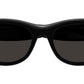 BV1323SK 001 Solid Black Grey