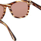 Kevyn FT1099 55E Striped Brown Brown