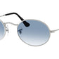 Oval RB3547 003/3F Silver Blue