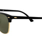 Clubmaster RB3016F W0365 black on arista