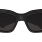 BB0360S 001 Solid Black Grey