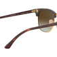 Clubmaster Flash Lenses RB3016 shiny red havana
