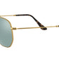 Hexagonal Flat Lenses RB3548N gold grey