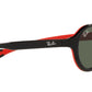 RJ9075S 710071 black on rubber red