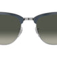 Clubmaster Aluminum RB3507 924871 brushed blue on silver