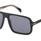 DB 7007/S Black Silver Mirror