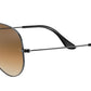 Aviator Gradient RB3025 004/51 Gunmetal Brown