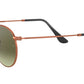 Round Metal RB3447 bronze copper green