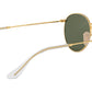 Round Flat Lenses RB3447N polished gold