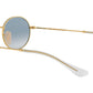 Oval Flat Lenses RB3547N 001/3F Gold