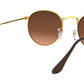 Round Metal RB3447 gold bronze gradient