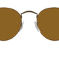 Round Metal RB3447 922833 antique gold