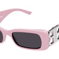 Dynasty Rectangle BB0096S 012 pink grey