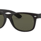 New Wayfarer RB2132 622/58 rubber black