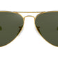 Aviator Classic RB3025 L0205 Gold Green