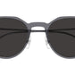 MB0355S 003 Transparent Grey