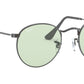 Round Solid Evolve RB3447 gunmetal green