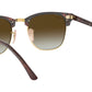 Clubmaster Flash Lenses RB3016 shiny red havana