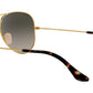 Aviator Havana Collection RB3025 181/71 Gold Grey
