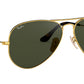 Aviator Havana Collection RB3025 181 Gold Green