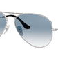 Aviator Gradient RB3025 003/3F Silver Blue
