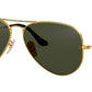 Aviator Havana Collection RB3025 181 Gold Green