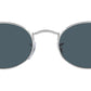 Oval Metal RB3547 003/R5 Silver Blue