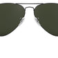 Aviator Classic RB3025 W0879 Gunmetal Green