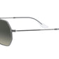 Octagonal RB3556N 004/71 gunmetal