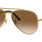 New Aviator RB3625 001/51 Gold