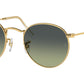 Round Metal RB3447 001/BH Gold