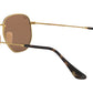 Hexagonal Flat Lenses RB3548N gold copper flash