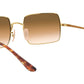 Rectangle RB1969 gold light brown