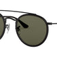Round Double Bridge RB3647N black