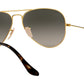 Aviator Havana Collection RB3025 181/71 Gold Grey