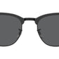 Clubmaster RB3016 1367B1 grey on black