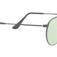 Round Solid Evolve RB3447 gunmetal green