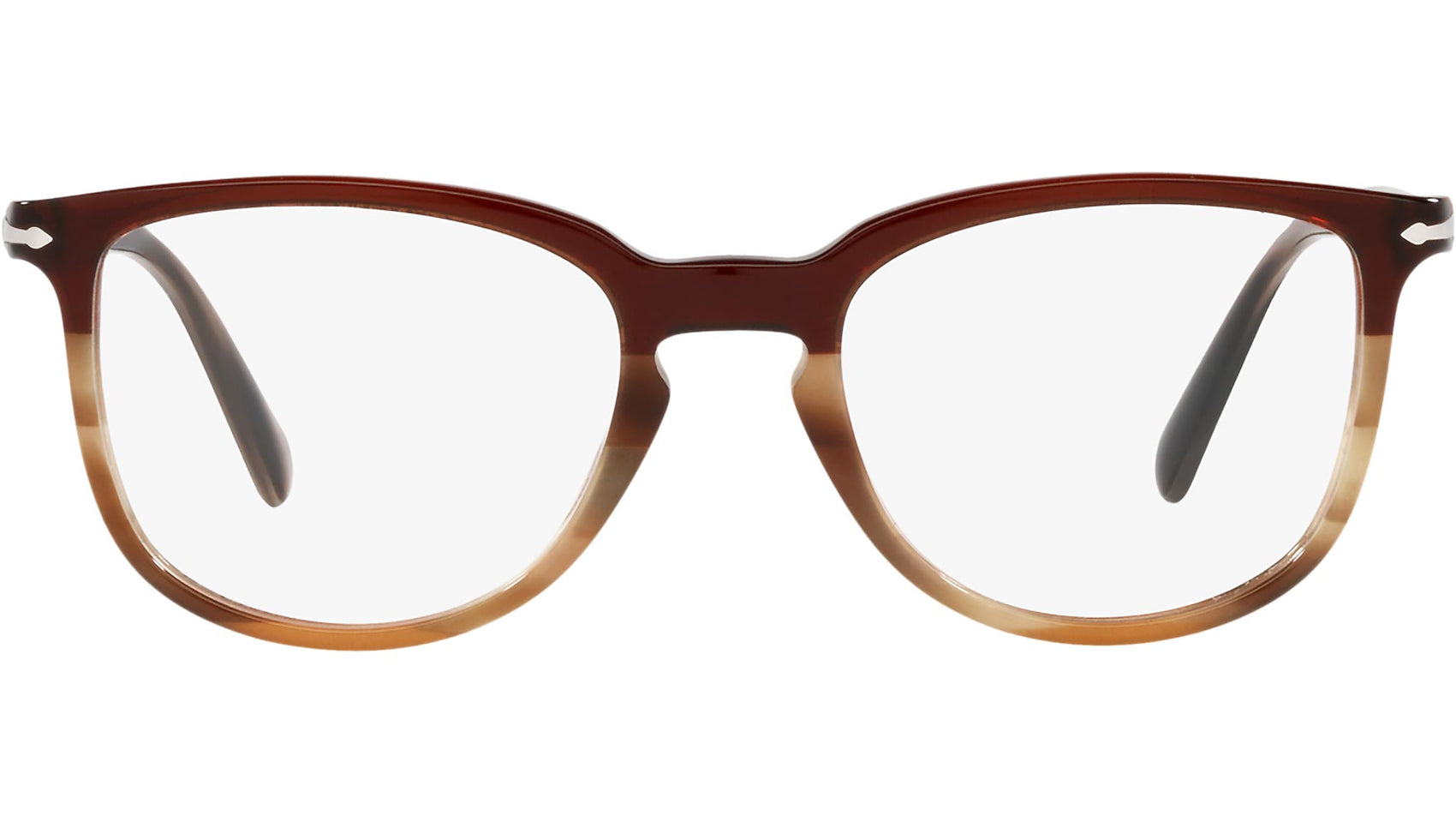 PO3240V striped brown and grey and beige