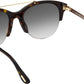 Adrenne FT0517 52G Dark Havana Brown