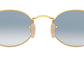 Oval Flat Lenses RB3547N 001/3F Gold