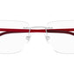 MB0281O shiny silver red