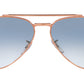New Aviator RB3625 92023F Rose Gold