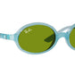 RJ9145S 7085/2 light blue on rubber blue