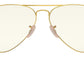 Aviator Clear Evolve RB3025 001/5F Gold Grey Photochromic