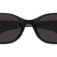 BB0369SK 001 Solid Black Grey