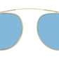 Maydela Clip Gold Celebrity Blue
