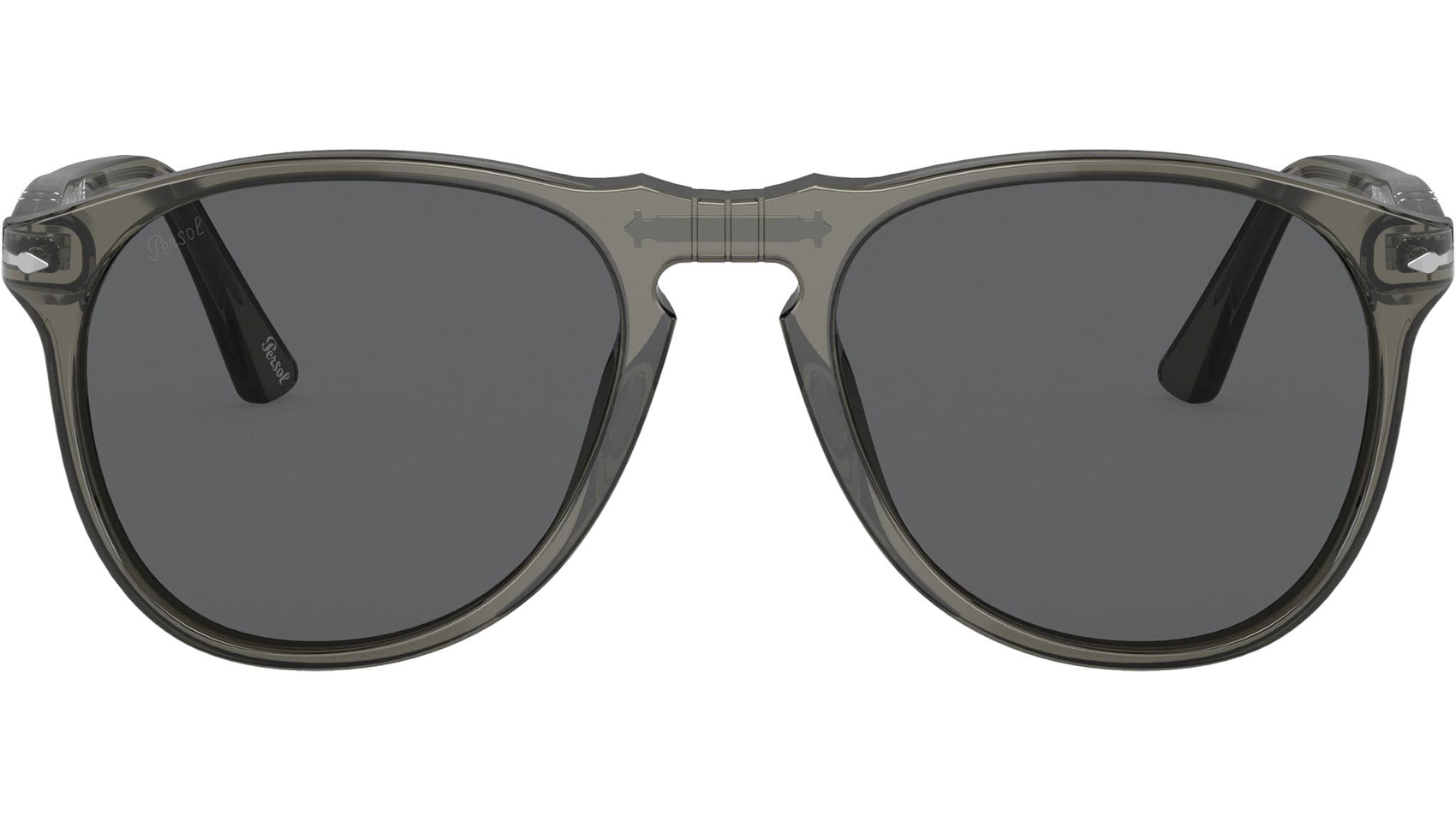 PO9649S taupe grey trasparent grey