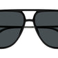 PU0460S 001 Shiny Black Grey