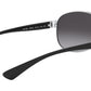 RB3386 silver metal grey