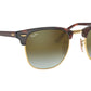 Clubmaster Flash Lenses RB3016 shiny red havana